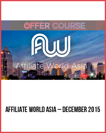 Affiliate World Asia – December 2015