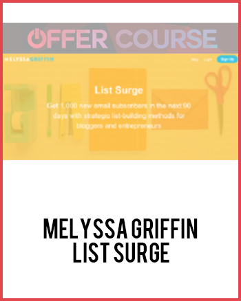 Melyssa Griffin – List Surge