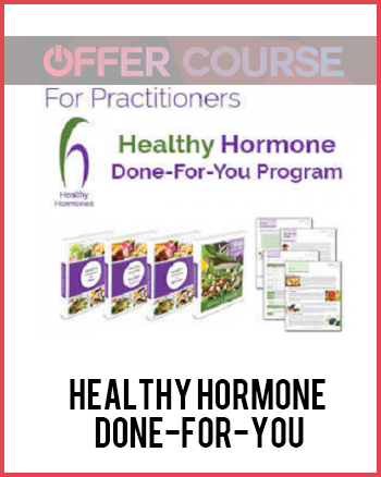 Healthy Hormone Done-For-You