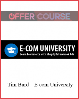 Tim Burd – E-com University