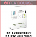 Excel Dashboard Course + Excel Power Query Course + Power Pivot Course