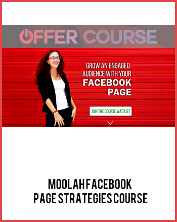 Moolah Facebook Page Strategies course