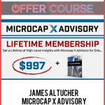 James Altucher – Microcap X Advisory