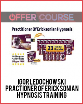 Igor Ledochowski – Practioner of Ericksonian Hypnosis Training