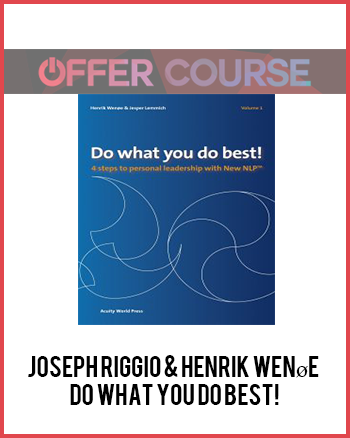 Joseph Riggio & Henrik Wenøe – Do What You Do Best!