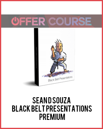 Sean D Souza - Black Belt Presentations Premium