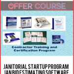 Janitorial Startup Program + JAN BID Estimating Software