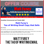 Matt Furey – The Tao of Writing Email Copy that Sells