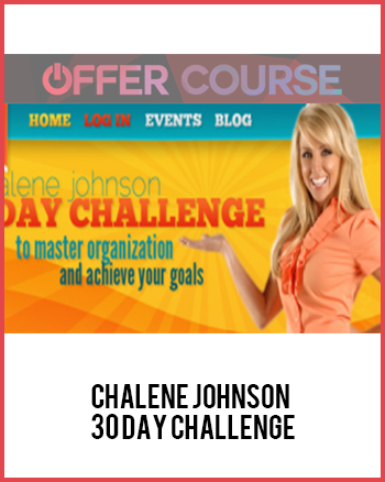 Chalene Johnson – 30 Day Challenge