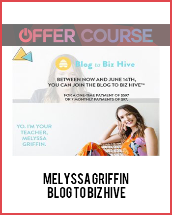 Melyssa Griffin – Blog to Biz Hive