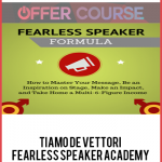 Tiamo De Vettori – Fearless Speaker Academy