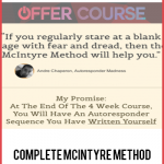 Complete McIntyre Method