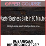 Daiyaan Caan – Bussines Courses 2017
