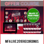 MFA Live 2018 Recordings