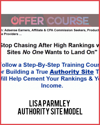 Lisa Parmley – Authority Site Model