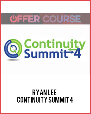 Ryan Lee – Continuity Summit 4