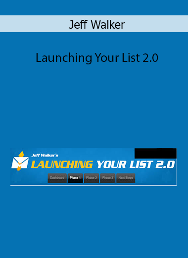 Jeff Walker - Launching Your List 2.0