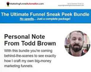 Todd Brown - Ultimate Funnel Sneak Peek Package