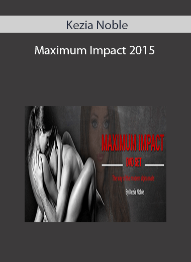 Kezia Noble – Maximum Impact 2015