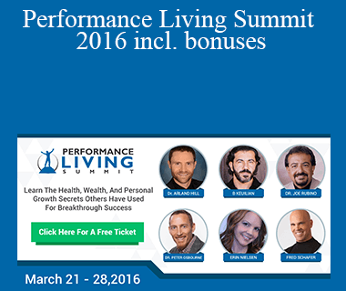V.A. - Performance Living Summit 2016 incl. bonuses