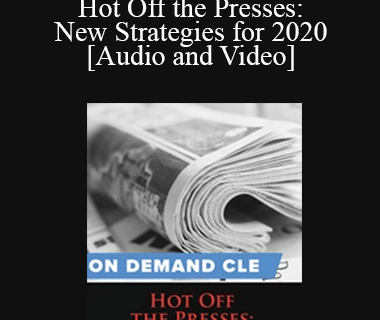 Trial Guides - Hot Off the Presses: New Strategies for 2020