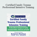 Robert Rhoton - Certified Family Trauma Professional Intensive Training: Effective Techniques for Treating Traumatized Children