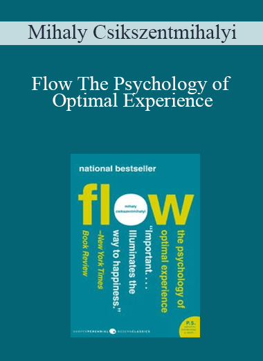 Mihaly Csikszentmihalyi - Flow The Psychology of Optimal Experience
