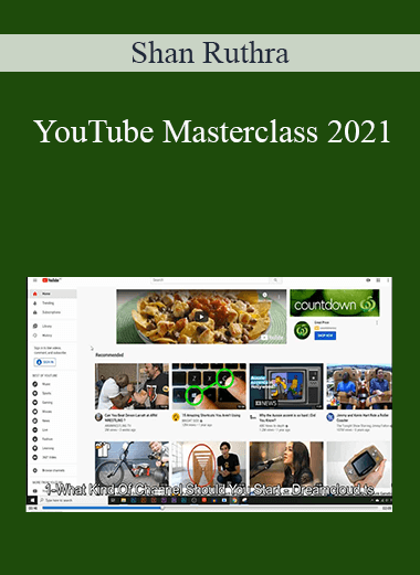 Shan Ruthra - YouTube Masterclass 2021