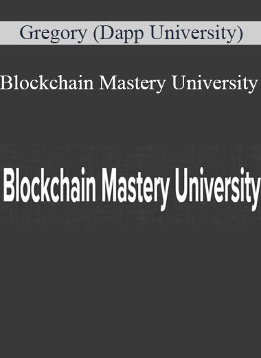 Gregory (Dapp University) - Blockchain Mastery University
