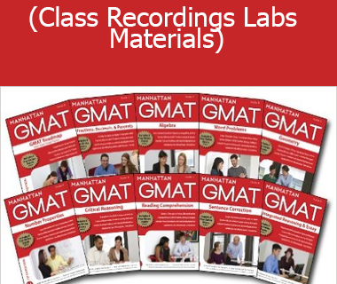 Manhattan GMAT (Class Recordings Labs Materials)