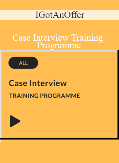 IGotAnOffer - Case Interview Training Programme