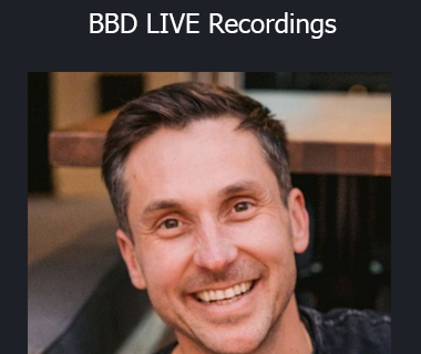 James Wedmore - BBD LIVE Recordings