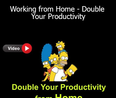 Mani Vaya - Working from Home - Double Your Productivity
