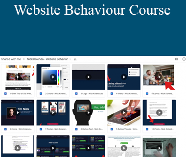 Nick Kolenda - Website Behaviour Course
