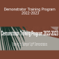 Kylie and Bruno Bertucci - Demonstrator Training Program 2022-2023