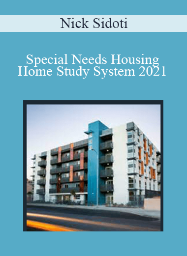 Nick Sidoti - Special Needs Housing Home Study System 2021