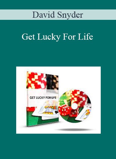 David Snyder - Get Lucky For Life