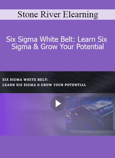 Stone River Elearning - Six Sigma White Belt: Learn Six Sigma & Grow Your Potential