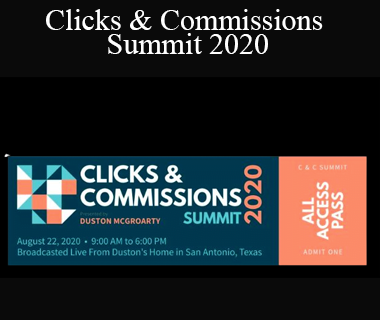 Duston McGroarty - Clicks & Commissions Summit 2020