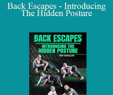 Priit Mihkelson - Back Escapes - Introducing The Hidden Posture by Priit Mihkelson
