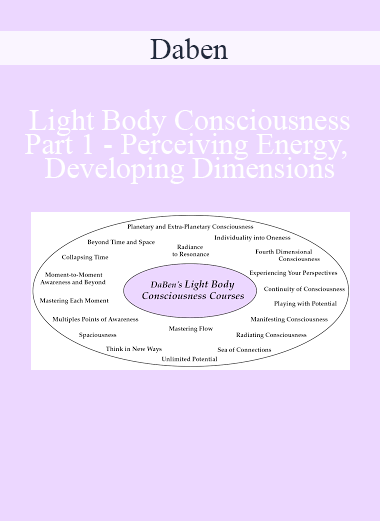 Daben - Light Body Consciousness - Part 1 - Perceiving Energy Developing Dimensions
