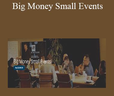 Kevin Nations - Big Money Small Events