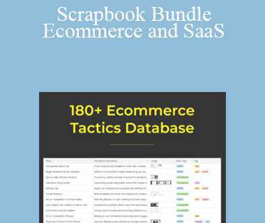 Kacper Staniul - Scrapbook Bundle Ecommerce and SaaS