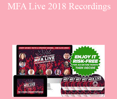 MFA Live 2018 Recordings - Todd Brown