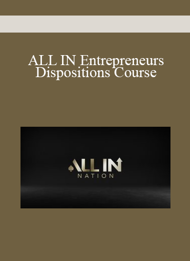 ALL IN Entrepreneurs - Dispositions Course