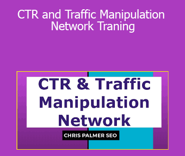 Chris Palmer - CTR and Traffic Manipulation Network Traning