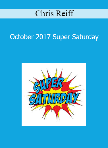Chris Reiff - October 2017 Super Saturday