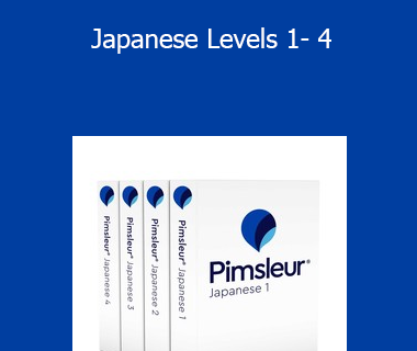 Pimsleur - Japanese Levels 1- 4