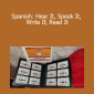 Barron's Mastering - Spanish: Hear It Speak It Write If Read It