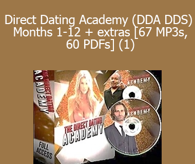 Sasha Daygame - Direct Dating Academy (DDA DDS) Months 1-12 + extras [67 MP3s 60 PDFs] (1)
